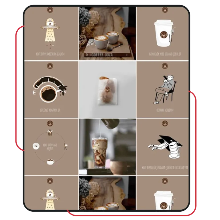 Coffee Doza - instagram hesabı