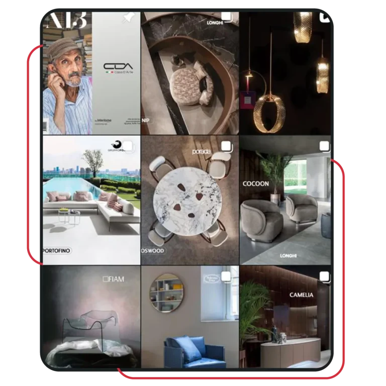 Casa D'Arte - instagram hesabı